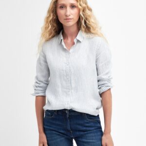 Barbour Marine Shirt Chambray Shirt Navy