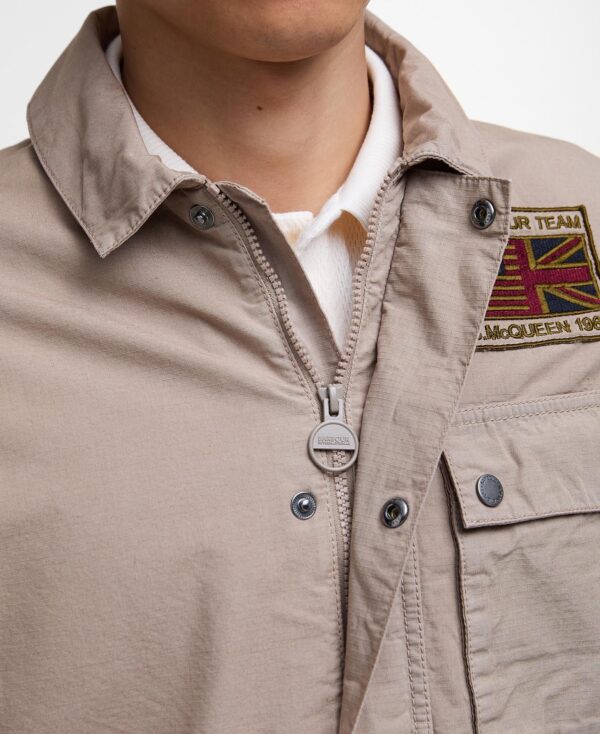 Barbour Intl Workers Casual Jkt Timberwolf - Bild 6