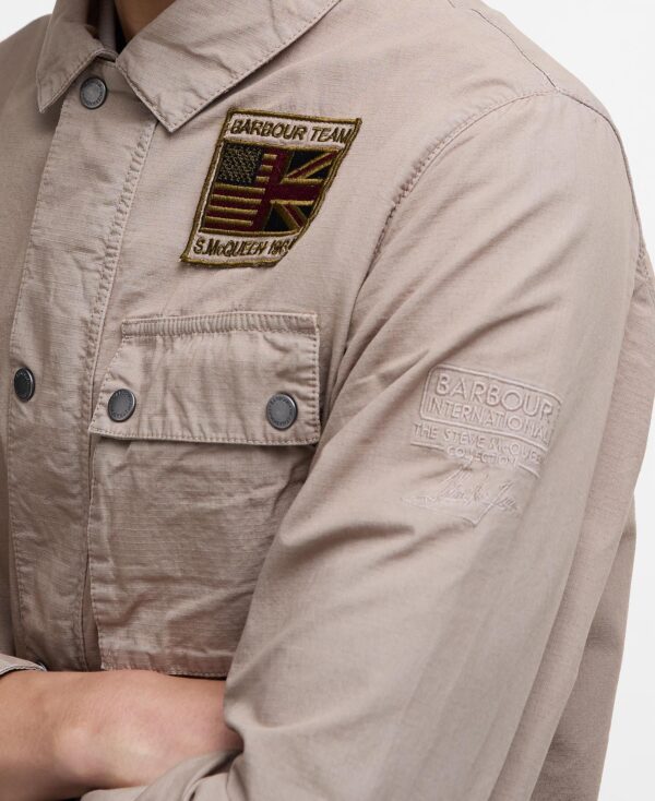 Barbour Intl Workers Casual Jkt Timberwolf - Bild 5