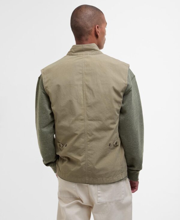 Barbour Casual Corbridge Gilet Bleached Olive - Bild 8
