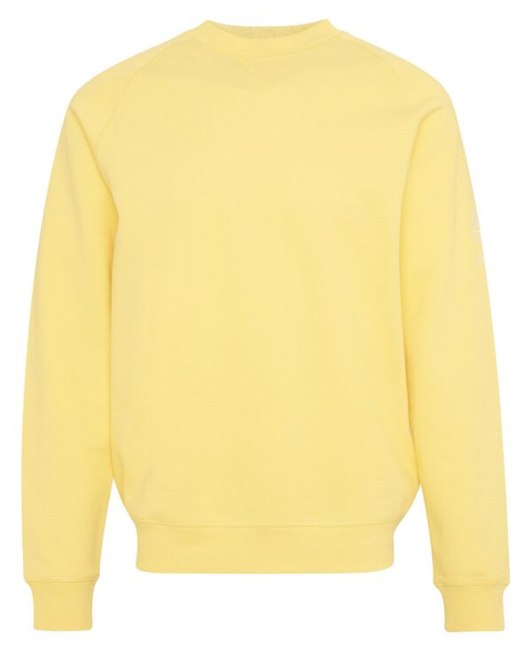 Barbour Intl Rickman Sweatshirt Bleached Yellow - Bild 3