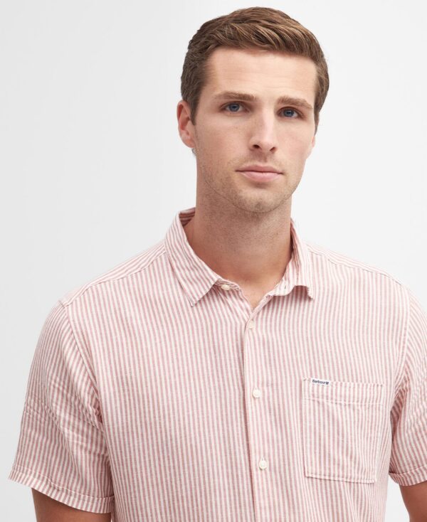 Barbour Deerpark Summer Shirt Pink Clay - Bild 5