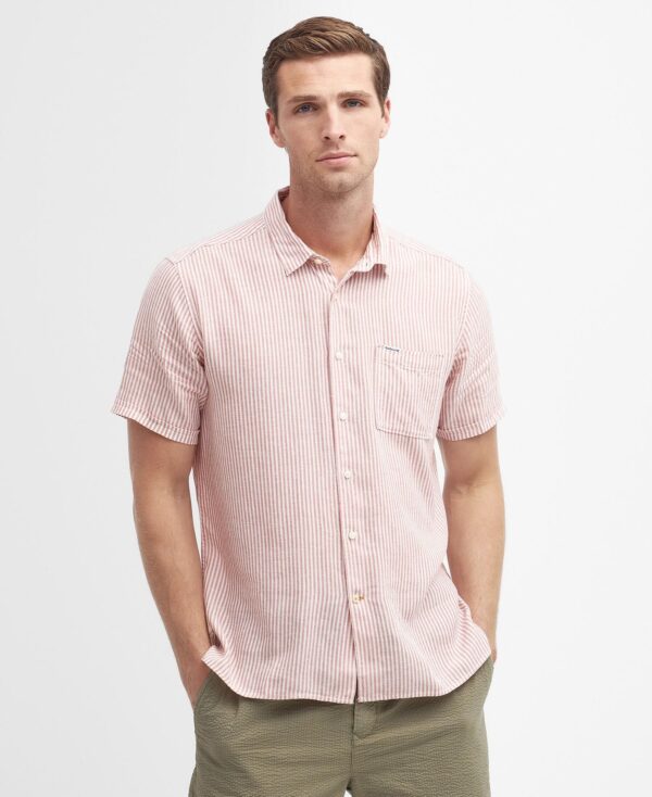 Barbour Deerpark Summer Shirt Pink Clay
