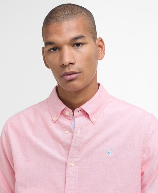 Barbour Oxford Tailored Long- Sleeved Horizon Orange - Bild 6