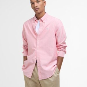 Barbour Oxford Tailored Long- Sleeved Horizon Orange