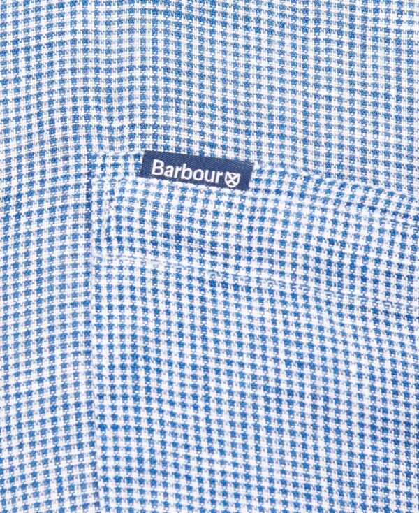 Barbour Linton TS Linne Navy - Bild 4