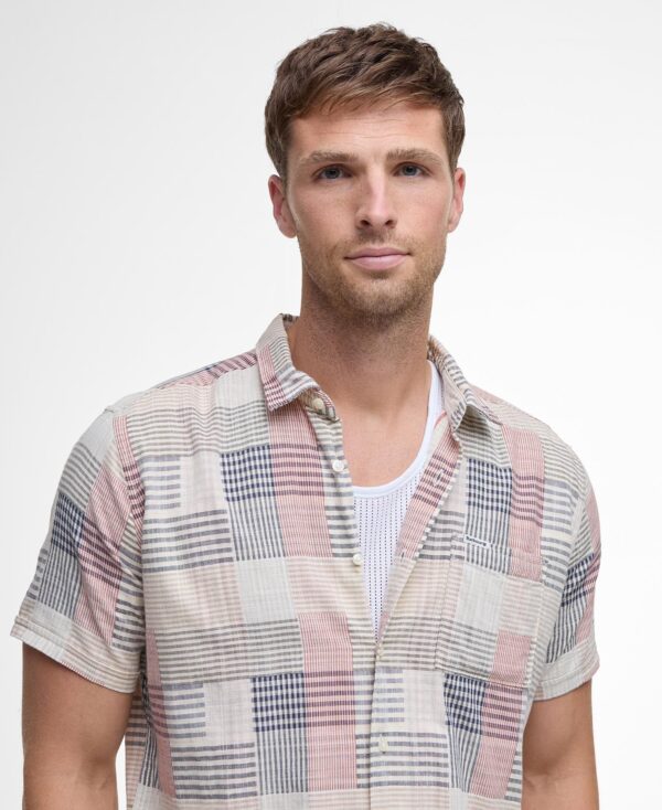 Barbour Oakshore Summer Shirt Washed Stone - Bild 3