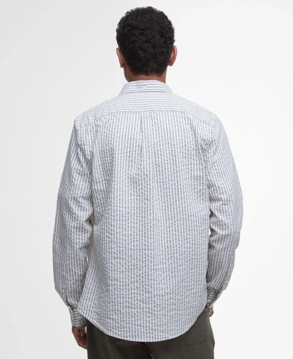 Barbour Cresswell SeersuckerShirt TF Stone - Bild 6