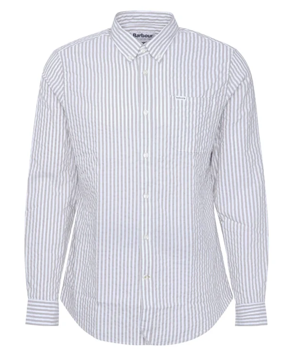 Barbour Cresswell SeersuckerShirt TF Stone - Bild 3