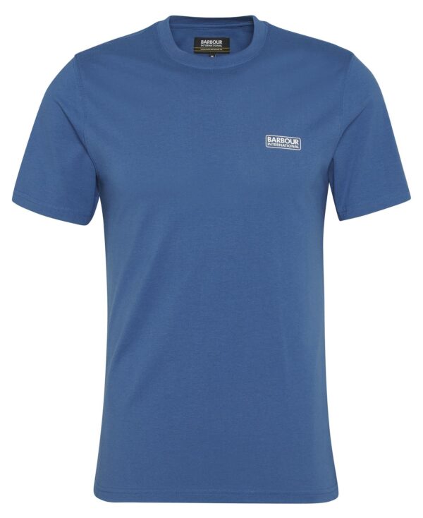 Barbour Intl Small Logo Tee North Sea Blue - Bild 2