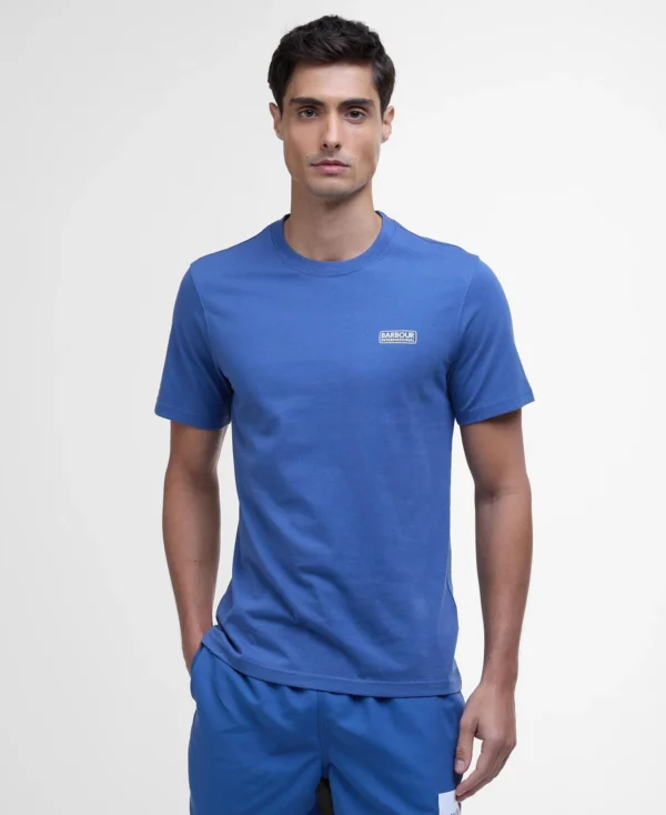 Barbour Intl Small Logo Tee North Sea Blue