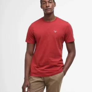 Barbour Essential Sports Tee Red Spice