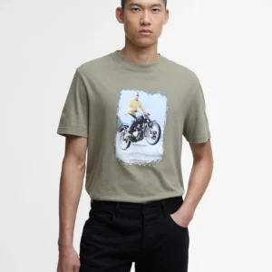 Barbour Coster Steve McQueen Graphic T-Shirt
