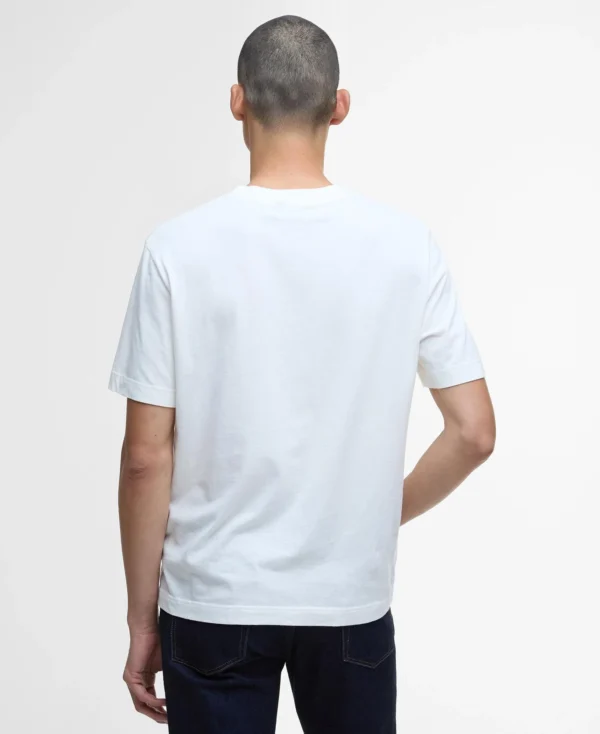 Barbour Colman Steve McQueen Graphic T-Shirt White - Bild 5