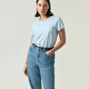 Lexington Ashley Jersey Tee Light Blue