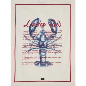 Lexington Crab Cakes kitchen towel 50*70 Red/White/Blue