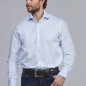 Hansen & Jacob Shirt Dressed Wintwill Ljusblå