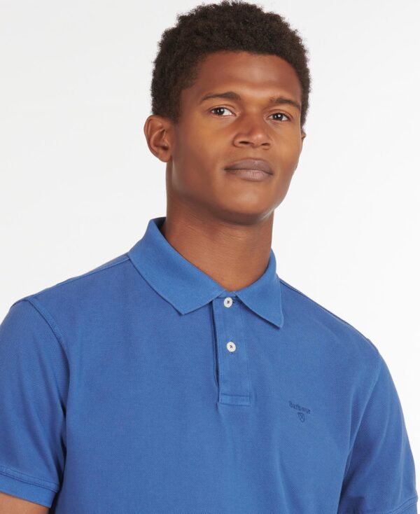 Barbour Washed Sports Polo Marine Blue - Bild 5