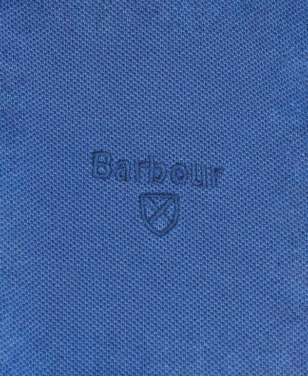 Barbour Washed Sports Polo Marine Blue - Bild 4