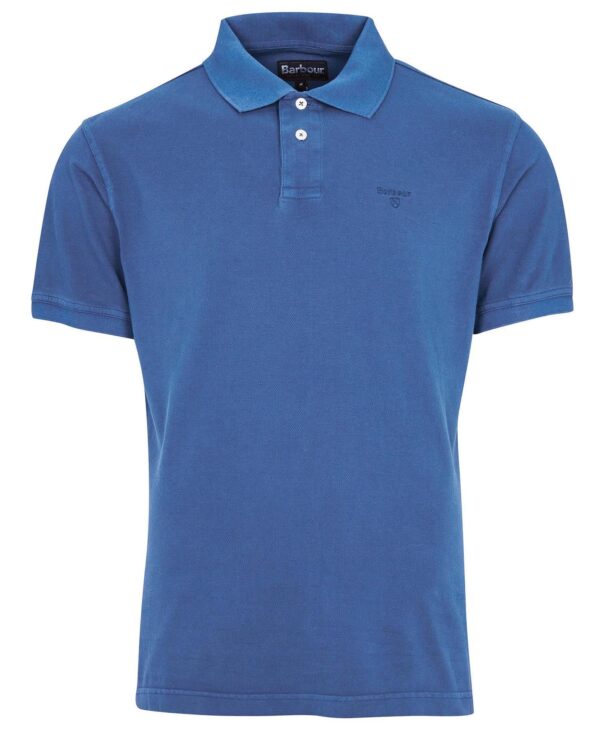 Barbour Washed Sports Polo Marine Blue - Bild 3