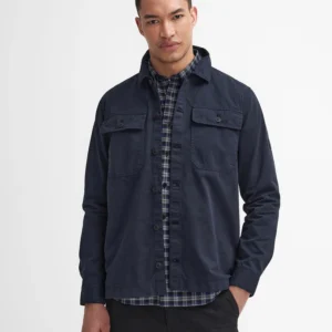 Barbour Intl Arlo Overshirt Navy