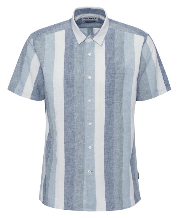 Barbour Portwell Summer Shirt Navy - Bild 5