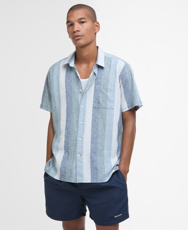 Barbour Portwell Summer Shirt Navy