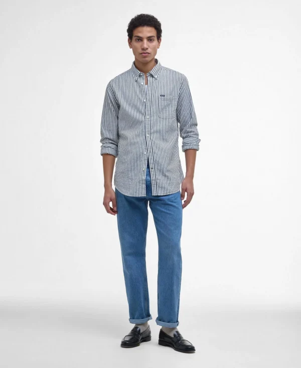 Barbour Cresswell Shirt TF Navy - Bild 5