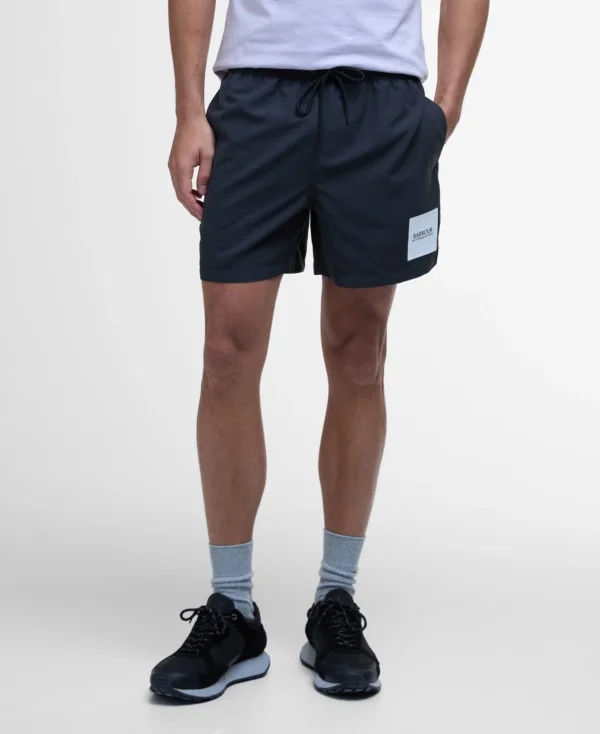 Barbour Intl Block Print Swim Short Black - Bild 2