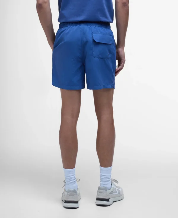 Barbour Intl Block Print Swim Short Blue - Bild 7