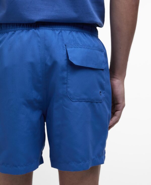 Barbour Intl Block Print Swim Short Blue - Bild 4