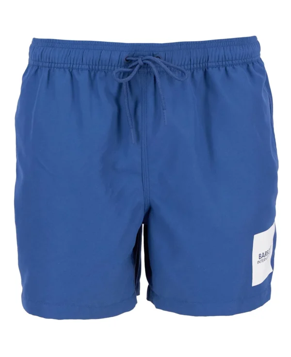 Barbour Intl Block Print Swim Short Blue