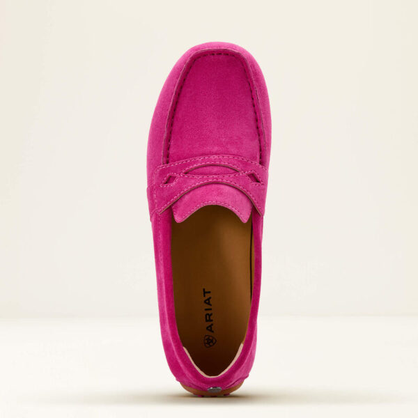 Ariat Selene Driving Moc Hot Pink Suede - Bild 2