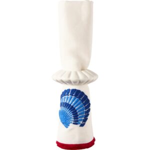 Lexington Napkin Shel Cotton 50*50 WH/BL/RED