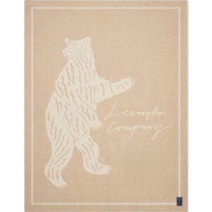 Lexington Bear Jacuard RC Beige/White 130*170