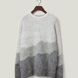 Lexington Brush Mohair BL Gradient SWTR OFWH/GR