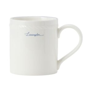 Lexington Porcelain Mug WH/Blue - One Size