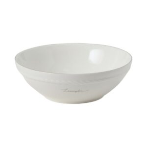 Lexington Porcelain Small Bowl Gift 4/set WH/Grey