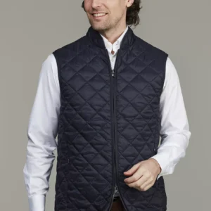 Hansen & Jacob Coredo Quilted Vest Navy