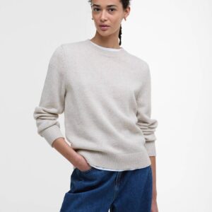 Barbour Woodhouse Knitted Jumper Oatmeal