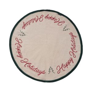Lexington Jute/Cotton Christmas Tree Mat diam 110c