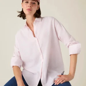 Lexington Casual SeerSucker Shirt Pink/White Strip