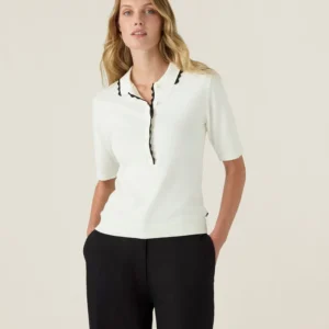 Lexington Short Sleeve Polo SWTR White