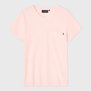 Lexington Cotton Modal Blend Classic Tee Pink