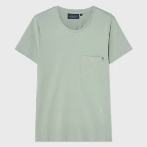 Lexington Cotton Modal Blend Classic Tee Green