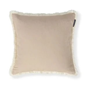 Lexington Linen/Cotton Fringe Pillow Cover