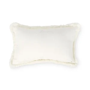 Lexington Linen/Cotton Fringe Pillow 30*50 WH