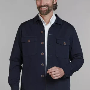 Hansen & Jacob Clearwater Overshirt Navy
