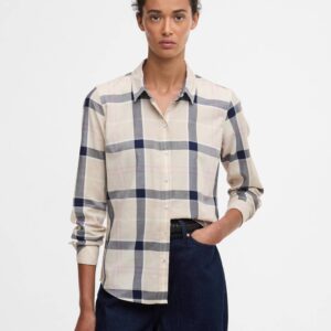 Barbour Bredon Check Shirt Cherry Blossom Tartan