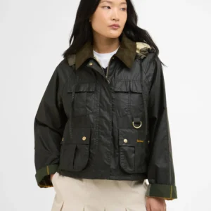 Barbour Liza Wax Jkt Olive